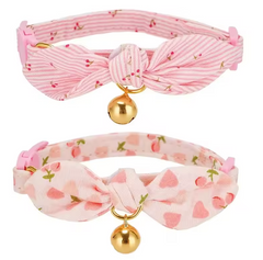Pet Collar, Adjustable and Detachable Collar, Cute Style Collar for Dogs and Cats, Suitable for Small Dogs and Cats