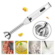 Handheld Multi-function Food Blender Portable Electric Vegetable Grinder Stick Mixer for Meat Smoothies Sauces Baby Food Soups