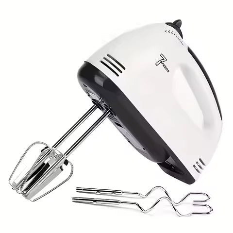 Handheld Electric Egg Beater 7-Speed Mini Automatic Mixer for Egg White And Cream with EU/US Plug Household Kitchen Tool