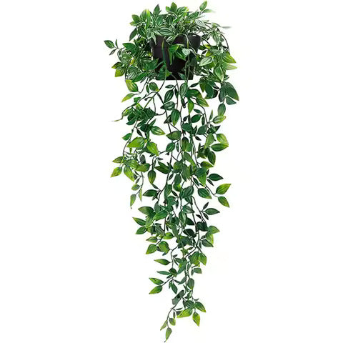 Artificial ivy Plants Plastic Leaf Wedding New Year Christmas Party for Home Room Balcony Garden Office desk Decoration supplies