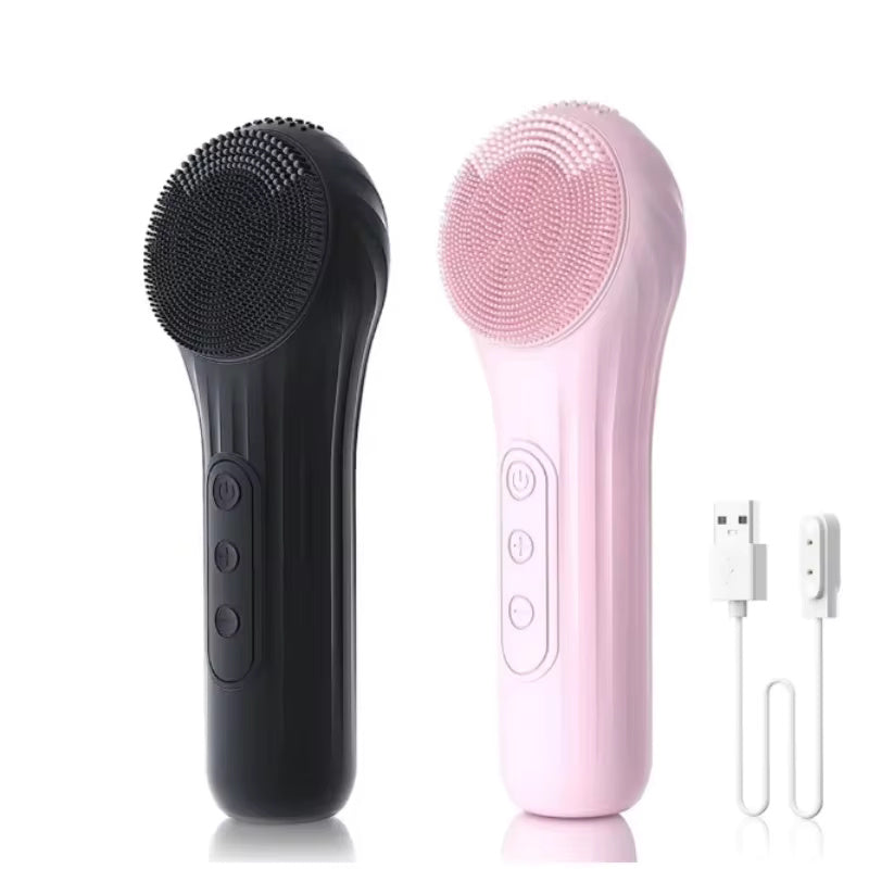 onic Waterproof Facial Cleansing Brush Rechargeable Scrubber Exfoliating Vibrating Deep Clean Face Cleaner Skin Care Tool